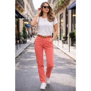 New Emporio Armani Rose J20 Slim Fit Pants Size 25